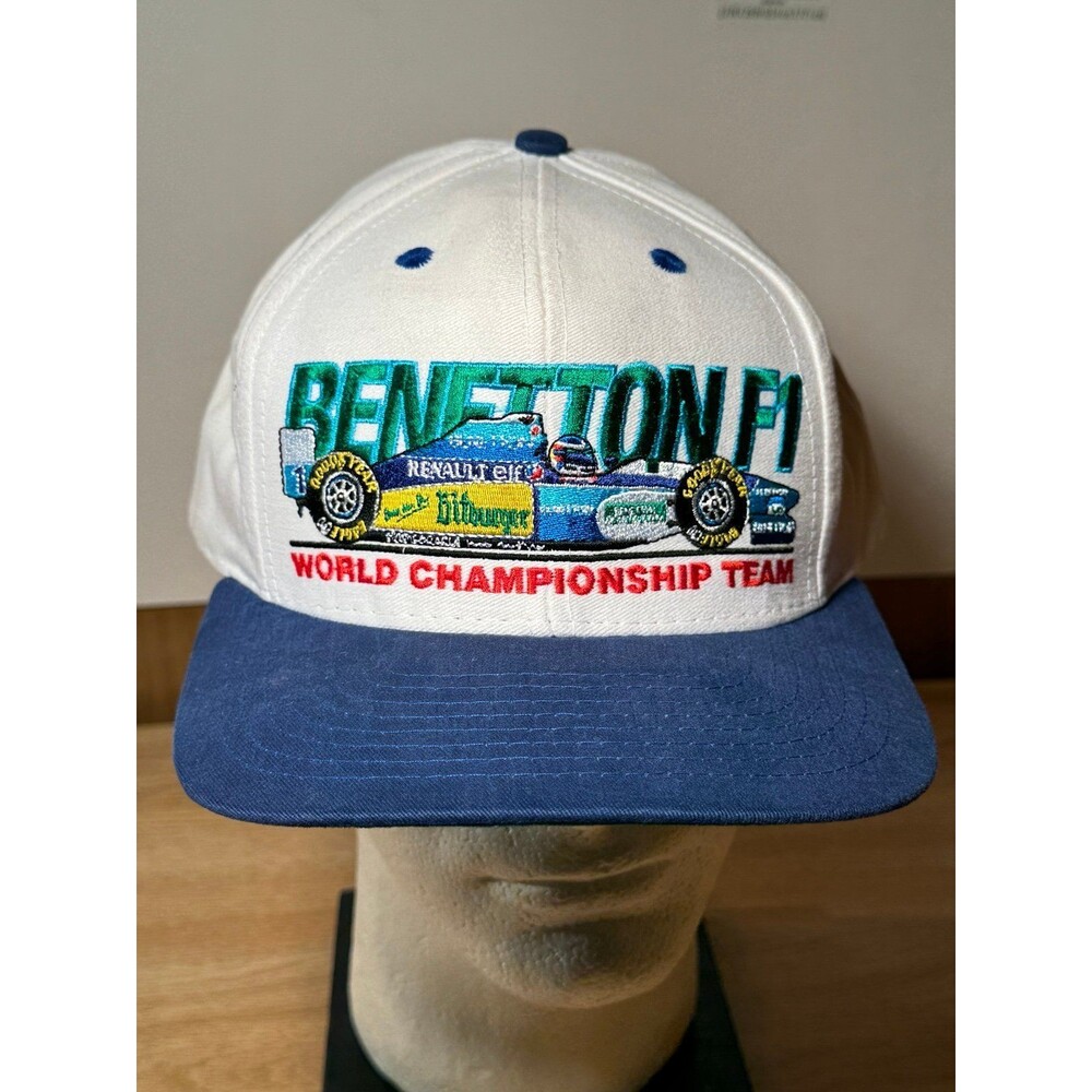 Vintage‎ Benetton Formula 1 F1 Racing World Championship Team Snapback Hat